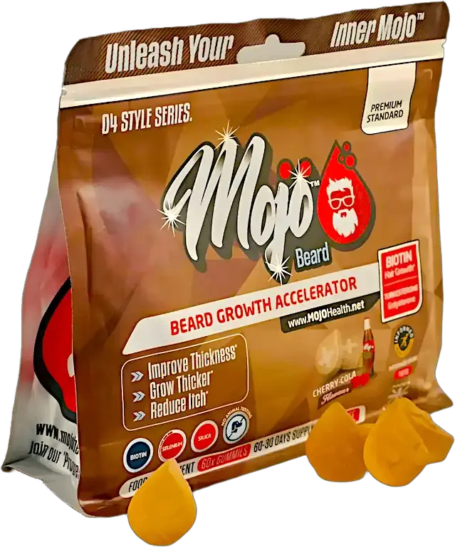 MOJO™ BEARD Gummies (80% OFF)